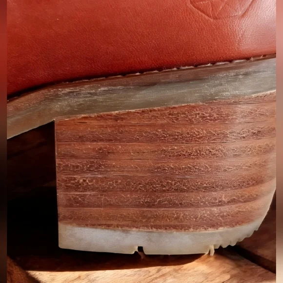 Xena Workwear Women's Gravity Work Shoes Steel Toe Sz 9.5 Cognac Brown - Picture 8 of 15